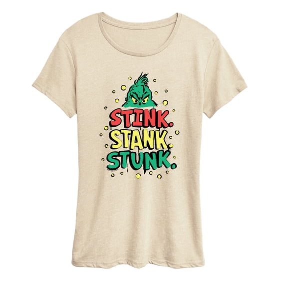 The Grinch - Stink, Stank, Stunk Women's Short Sleeve Graphic T-Shirt