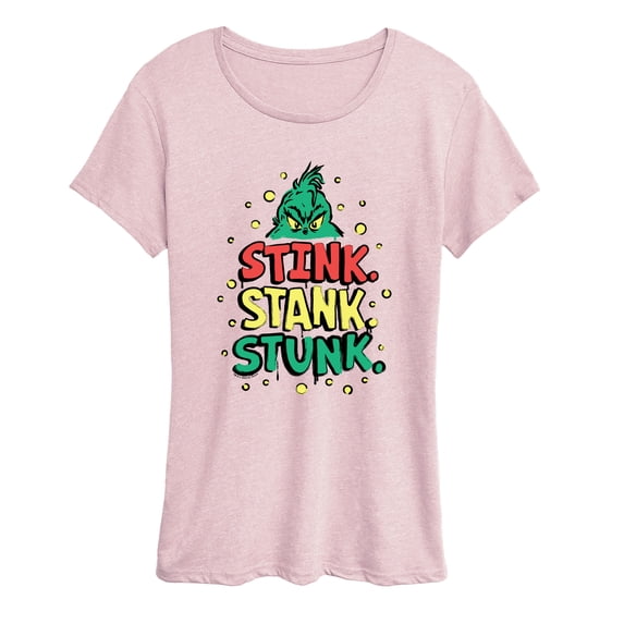 The Grinch - Stink, Stank, Stunk Women's Short Sleeve Graphic T-Shirt