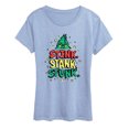 thumbnail image 1 of The Grinch - Stink, Stank, Stunk Women's Short Sleeve Graphic T-Shirt, 1 of 3