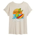 thumbnail image 1 of The Grinch - Stoked - Women's Oversized T-Shirt, 1 of 4