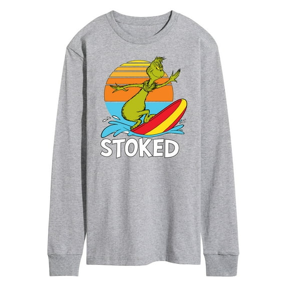 The Grinch - Stoked - Men's Long Sleeve T-Shirt
