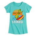 thumbnail image 1 of The Grinch - Stoked - Toddler & Youth Girls Short Sleeve Graphic T-Shirt, 1 of 4