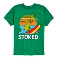 thumbnail image 1 of The Grinch - Stoked - Toddler & Youth Short Sleeve Graphic T-Shirt, 1 of 4