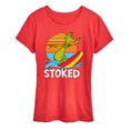 thumbnail image 1 of The Grinch - Stoked - Women's Short Sleeve Graphic T-Shirt, 1 of 1