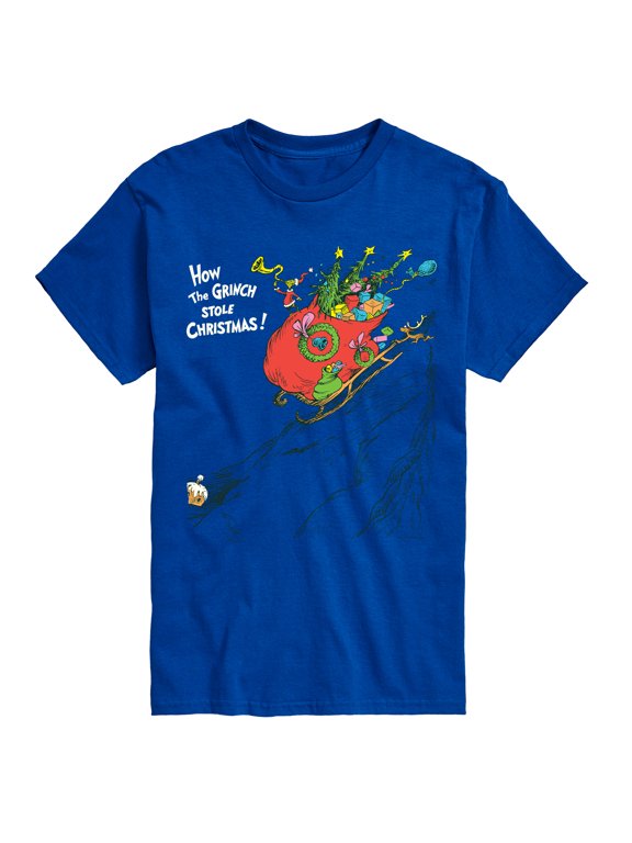The Grinch - Stole Christmas Men's Short Sleeve Graphic T-Shirt