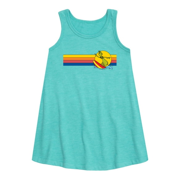 The Grinch - Surf Retro - Toddler & Youth Girls A-line Dress