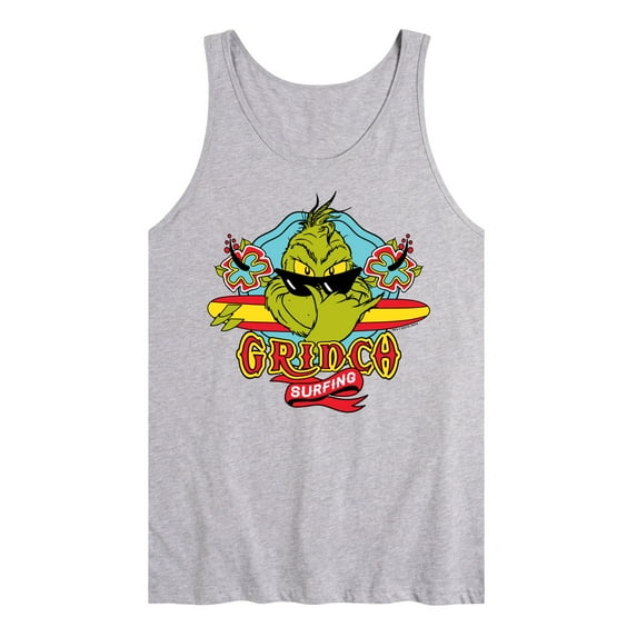 The Grinch - Surfing - Men's Jersey Tank Top