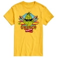 thumbnail image 1 of The Grinch - Surfing - Men's Short Sleeve Graphic T-Shirt, 1 of 4