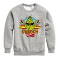 thumbnail image 1 of The Grinch - Surfing - Toddler & Youth Crewneck Fleece Sweatshirt, 1 of 4