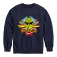 thumbnail image 1 of The Grinch - Surfing - Toddler & Youth Crewneck Fleece Sweatshirt, 1 of 4