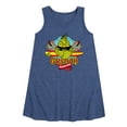 thumbnail image 1 of The Grinch - Surfing - Toddler & Youth Girls A-line Dress, 1 of 4