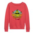 thumbnail image 1 of The Grinch - Surfing - Women's Lightweight French Terry Pullover, 1 of 1