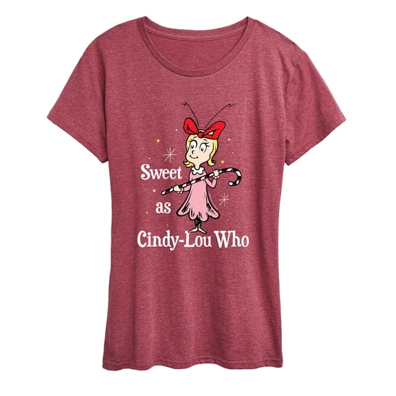 The Grinch - Sweet As Cindy Lou Who - Women's Short Sleeve Graphic T-Shirt