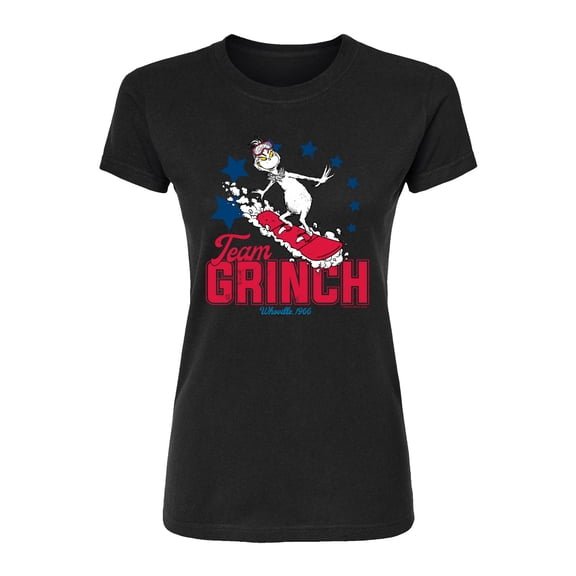 The Grinch - Team Grinch - Juniors Fitted Graphic T-Shirt
