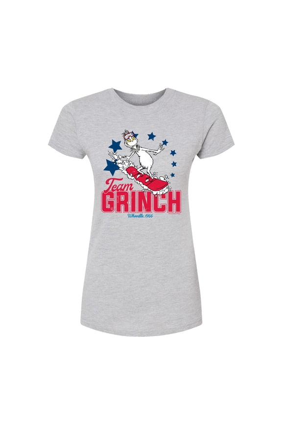 The Grinch - Team Grinch - Juniors Fitted Graphic T-Shirt