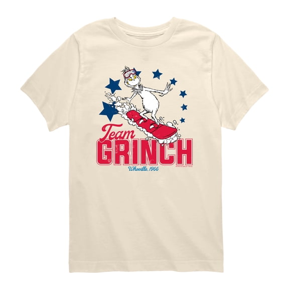 The Grinch - Team Grinch - Toddler Boys Short Sleeve Graphic T-Shirt