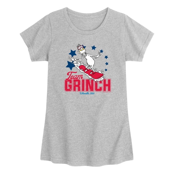 The Grinch - Team Grinch - Toddler Girls Fitted Short Sleeve T-Shirt
