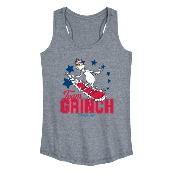 The Grinch - Team Grinch Women's Graphic Racerback Tank