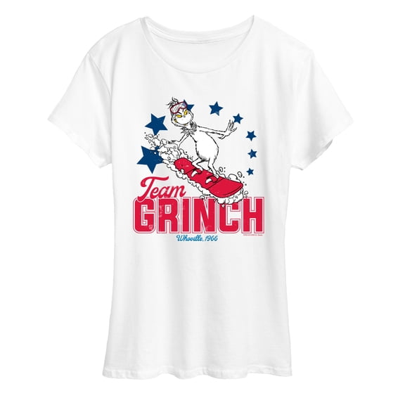 The Grinch - Team Grinch - Women's Short Sleeve Graphic T-Shirt