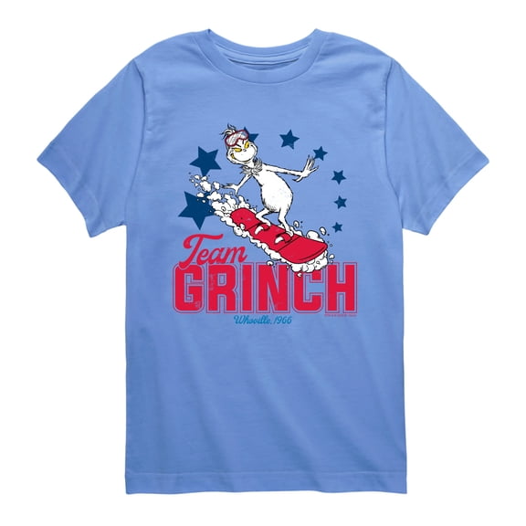 The Grinch - Team Grinch - Youth Boys Short Sleeve Graphic T-Shirt
