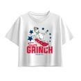 thumbnail image 1 of The Grinch - Team Grinch - Youth Girls Boxy T-Shirt, 1 of 4