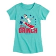 thumbnail image 1 of The Grinch - Team Grinch - Youth Girls Fitted Short Sleeve T-Shirt, 1 of 4