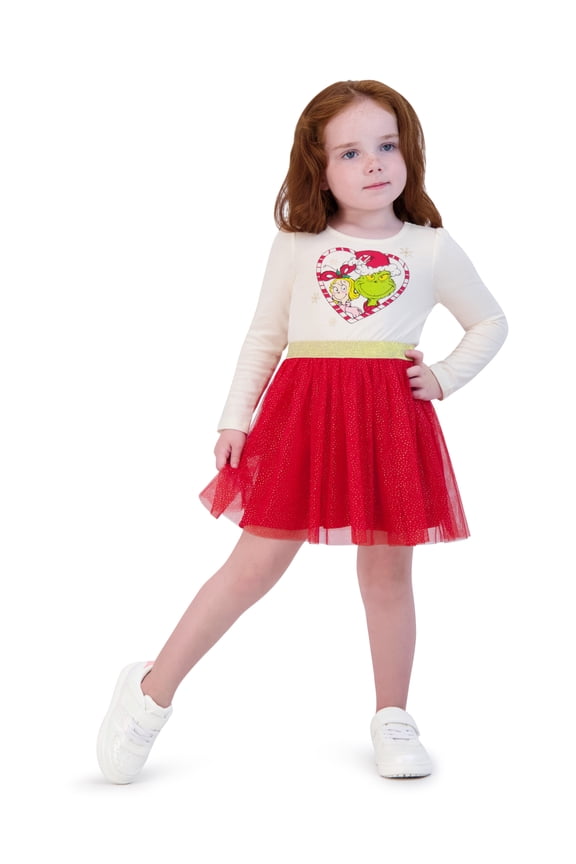 The Grinch Toddler Girl Tutu Dress, Sizes 12M-5T