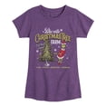thumbnail image 1 of The Grinch - Tree Farm - Youth Girls Fitted Short Sleeve T-Shirt, 1 of 4