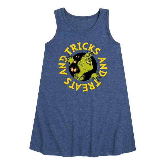 The Grinch - Tricks And Treats The Grinch - Toddler & Youth Girls A-line Dress