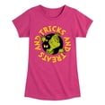 thumbnail image 1 of The Grinch - Tricks And Treats The Grinch - Toddler & Youth Girls Short Sleeve Graphic T-Shirt, 1 of 5
