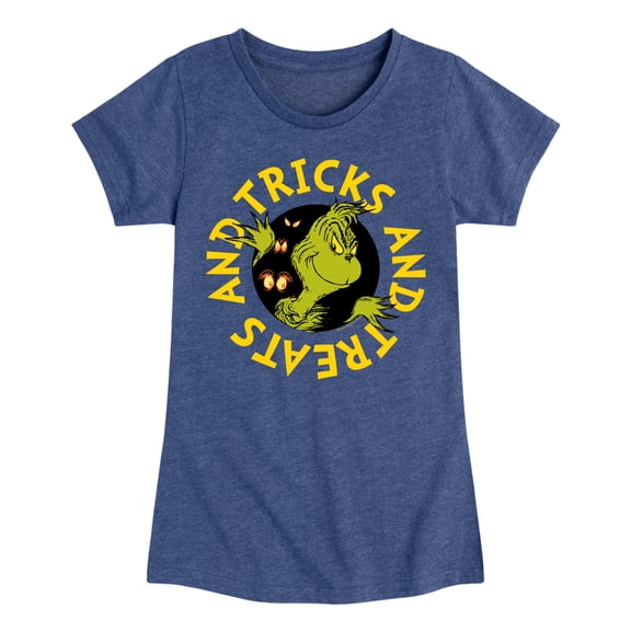 The Grinch - Tricks And Treats The Grinch - Toddler & Youth Girls Short Sleeve Graphic T-Shirt