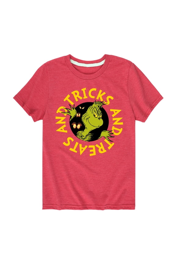 The Grinch - Tricks And Treats The Grinch - Toddler & Youth Short Sleeve Graphic T-Shirt