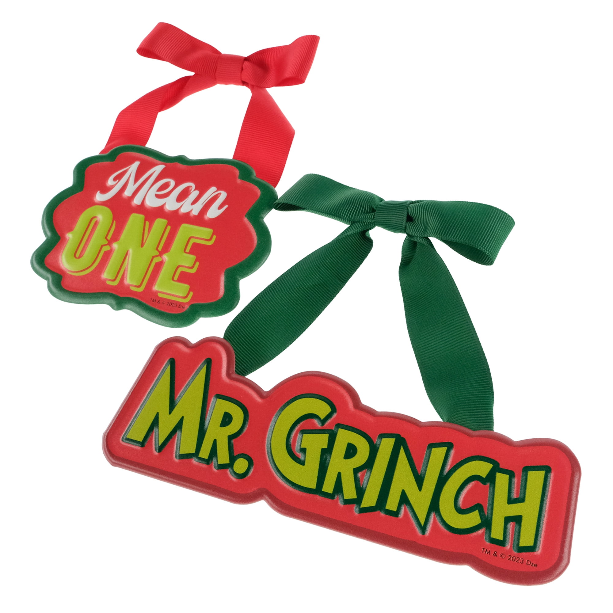 https://i5.walmartimages.com/seo/The-Grinch-Who-Stole-Christmas-Mini-Metal-and-Ribbon-Sign-2-PK-Green-Red-Novelty-Wall-Decoration_1674f235-ac09-49ed-b378-709931b01d07.9c6b33893db0cd3cdb10dd68c56e416b.jpeg