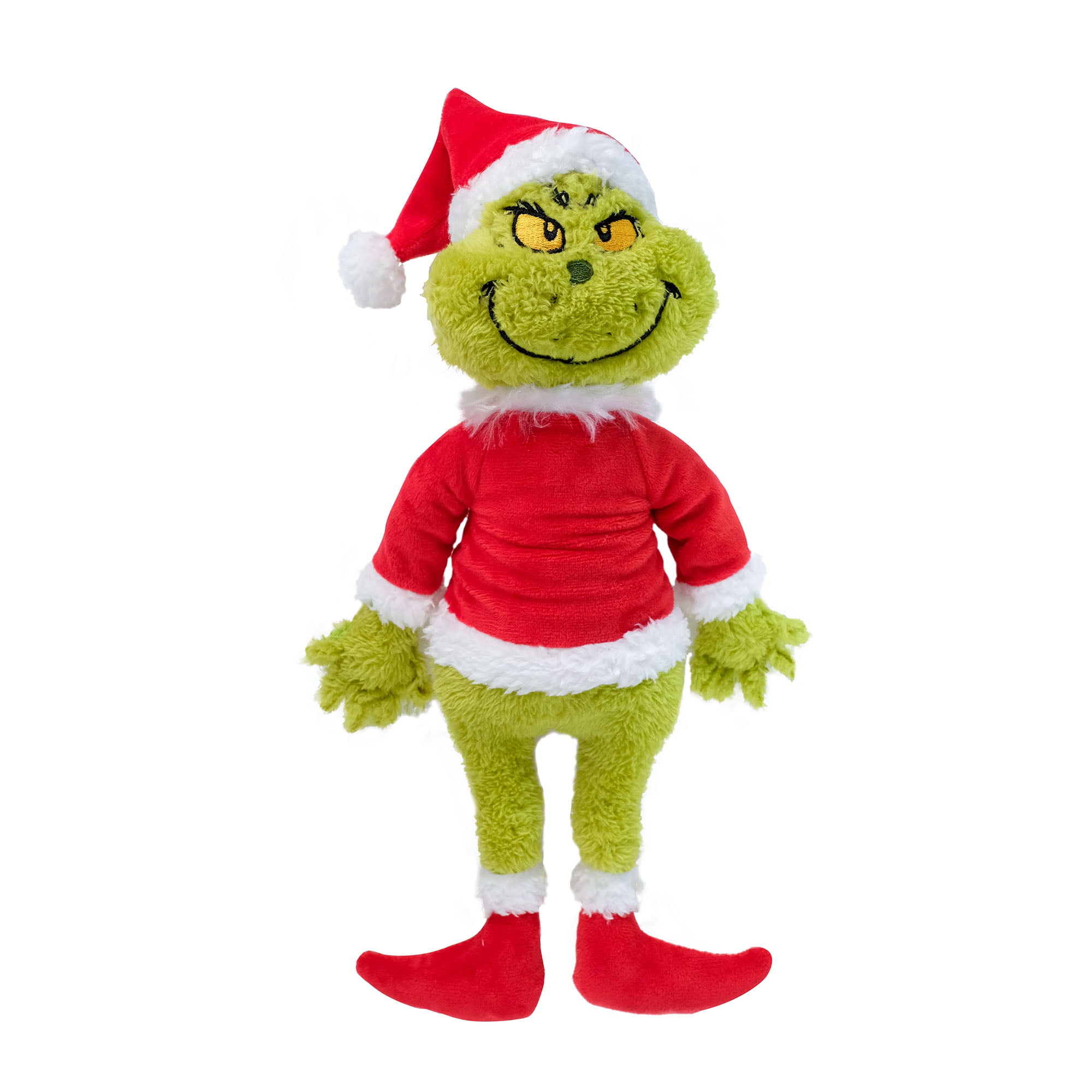 The Grinch Who Stole Christmas, Santa Grinch Plush, 13 inches Tall