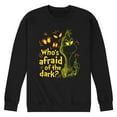 thumbnail image 1 of The Grinch  - Who's Afraid Of The Dark - Men's Crew Neck Fleece Pullover, 1 of 5
