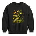 thumbnail image 1 of The Grinch - Who's Afraid Of The Dark - Toddler & Youth Crewneck Fleece Sweatshirt, 1 of 5