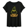 thumbnail image 1 of The Grinch - Who's Scared - Women's Oversized T-Shirt, 1 of 5