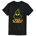 thumbnail image 1 of The Grinch  - Who's Scared  - Men's Short Sleeve Graphic T-Shirt, 1 of 5