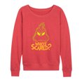 thumbnail image 1 of The Grinch - Who's Scared - Women's Lightweight French Terry Pullover, 1 of 5