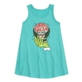 thumbnail image 1 of The Grinch - Whoville Globe - Toddler & Youth Girls A-line Dress, 1 of 3