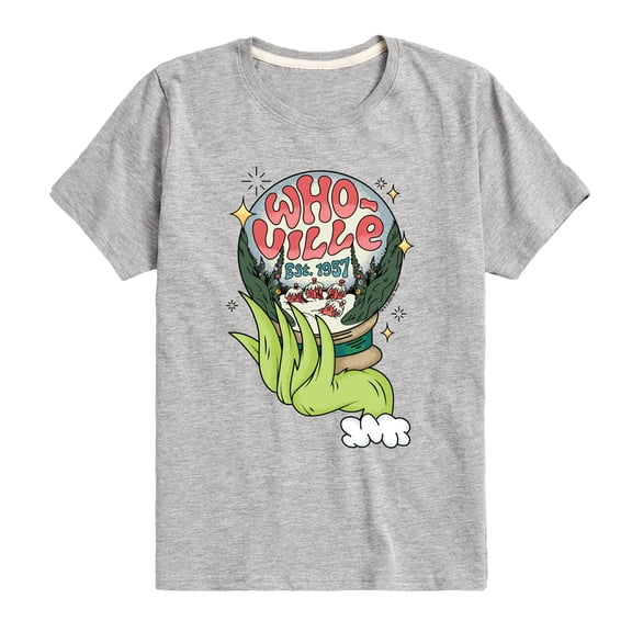 The Grinch - Whoville Globe - Toddler & Youth Short Sleeve Graphic T-Shirt
