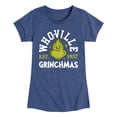 thumbnail image 1 of The Grinch - Whoville Grinchmas - Youth Girls Fitted Short Sleeve T-Shirt, 1 of 4