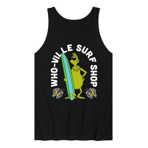 The Grinch - Whoville Surf Shop - Men's Jersey Tank Top