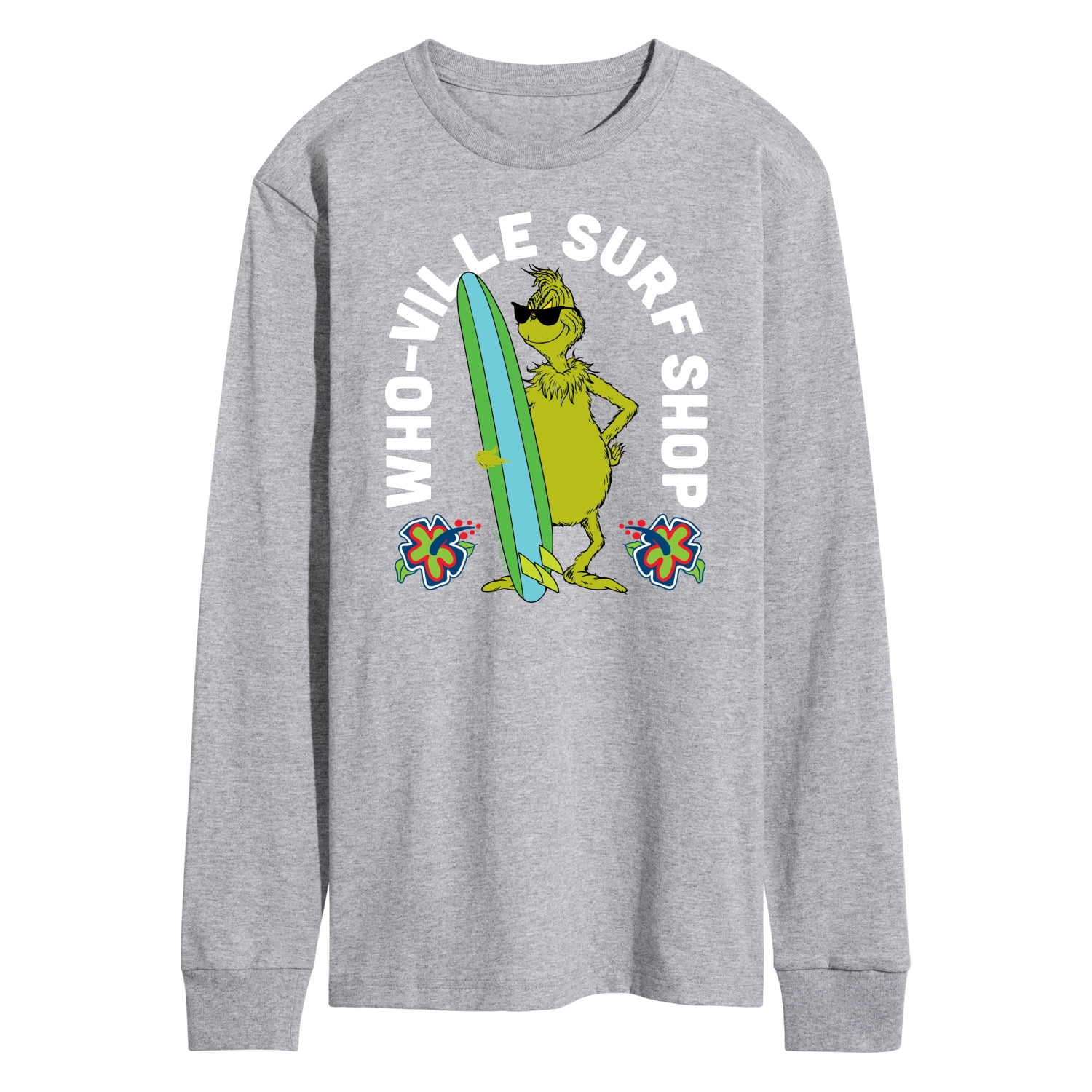 The Grinch - Whoville Surf Shop - Men's Long Sleeve T-Shirt