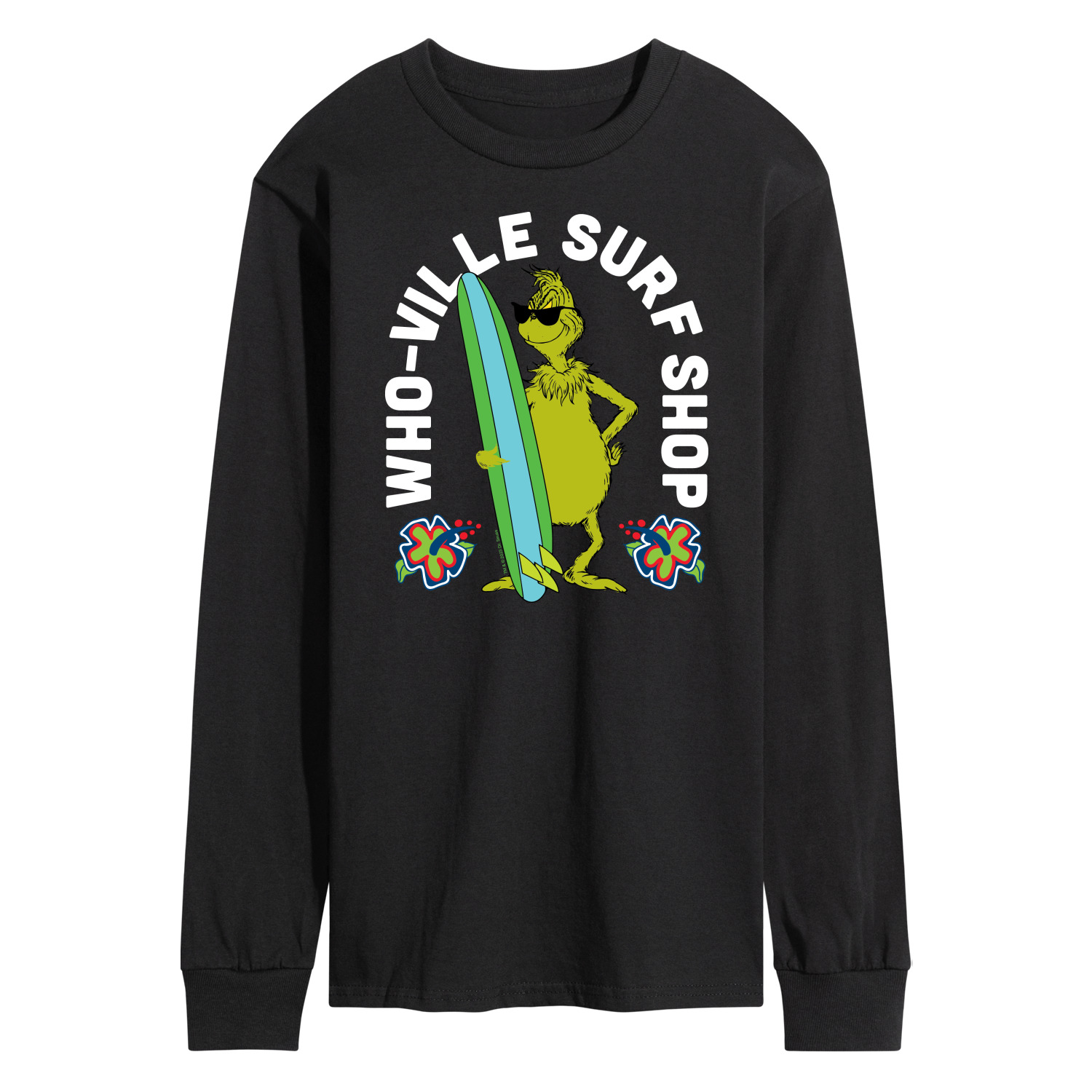 The Grinch - Whoville Surf Shop - Men's Long Sleeve T-Shirt