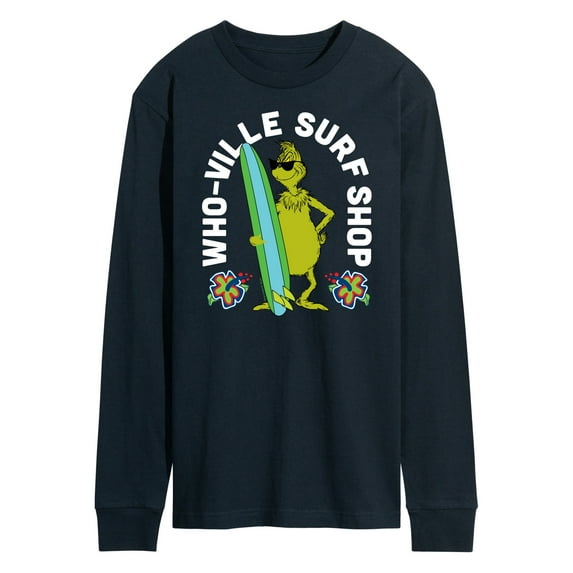 The Grinch - Whoville Surf Shop - Men's Long Sleeve T-Shirt