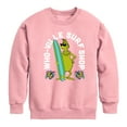 thumbnail image 1 of The Grinch - Whoville Surf Shop - Toddler & Youth Crewneck Fleece Sweatshirt, 1 of 3