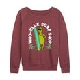 thumbnail image 1 of The Grinch - Whoville Surf Shop - Women's Lightweight French Terry Long Sleeve Shirt, 1 of 4