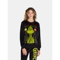 thumbnail image 1 of The Grinch Women’s Minky Fleece Graphic Sleep Top, Sizes S-3X, 1 of 5
