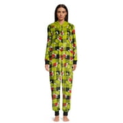The Grinch Women's Super Minky Union Suit with Pockets, Sizes XS-3X